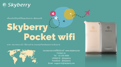 ท่องเที่ยว_Pocket WiFi_Skyberry